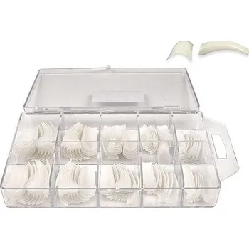 Umělé nehty Nehtové tipy bez lepící plošky G:1071 přírodní 100 ks