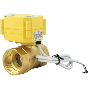 Ventil Elektrický kulový ventil LILIE GrauGELB 1¼'' dálkově ovládaný