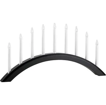 Dětské svítidlo Markslöjd 705957 - Vánoční svícen AVENTO 9xE10/3W/230V černá