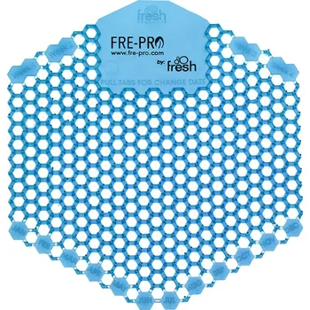 FrePro2 Pisoárové sítko WAVE 3D – 1 ks v balení Vůně: Ocean Mist (modrozelená)