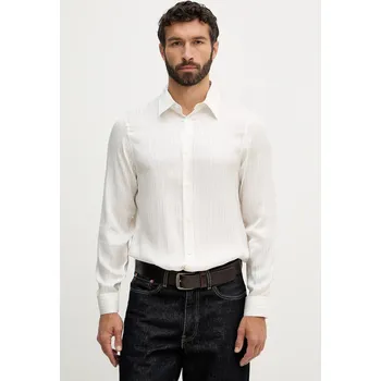 Pánská košile Košile Armani Exchange XM001817.AF13235 béžová 01C, vel. XXL