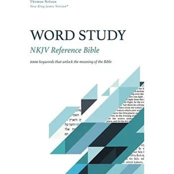 NKJV, Word Study Reference Bible, Hardcover, Red Letter, Comfort Print - Nelson, Thomas