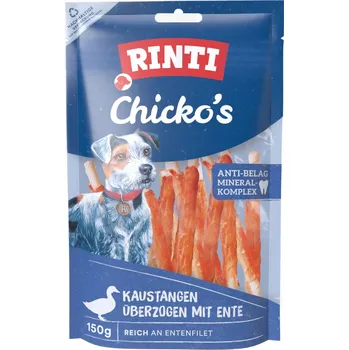150g RINTI Chicko malé žvýkací tyčinky - kachna