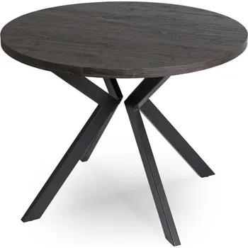 Jídelní stůl Jídelní rozkládací stůl LUKAS 100/250 cm černý