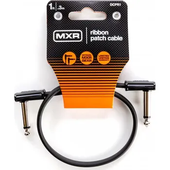 Příslušenství ke zvukové technice Dunlop MXR RIBBON PATCH CABLE 0,3m, propojovací kabel