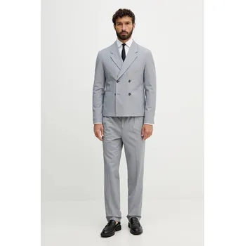 Pánský oblek Oblek Lindbergh 30.606079 námořnická modř 59X, vel. 48