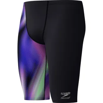 Pánské plavky Speedo One Leg Printed Jammer Purple XXS - UK28