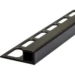 Profil Havos lišta čtvercová 12,5 mm / 2,5m komaxit černý pravoúhlá (Al pravoúhlá 12,5 mm/2,5m komaxit černý)