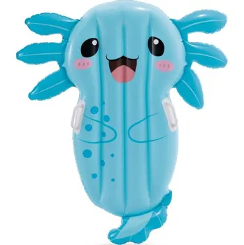 Intex Nafukovací lehátko 58159 Axolotl 109x94 cm modrá