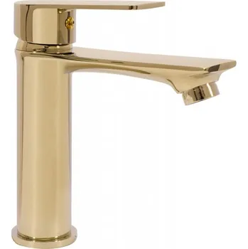 REA Umyvadlová baterie Mayson nízká, zlatá REA-B5101