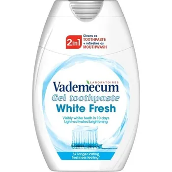 zubní pasta Vademecum Gel 2v1 White Fresh 75ml