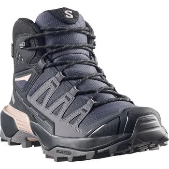Dámská treková obuv Salomon X Ultra 360 Mid GTX W L49101500 - nine iron/excalibur/shadow gray 37 1/3