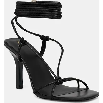 Dámské sandále Kožené sandály Patrizia Pepe 8X0117.L026.K103 černá 99X, EUR 38