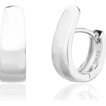 Náušnice Bealio BEALIO 13728 Stříbrné náušnice kroužky 03-13728-3880
