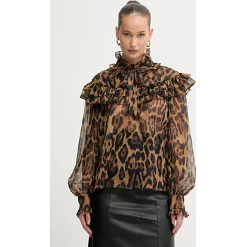 Dámská halenka Halenka Bardot 60253TB hnědá 88X, vel. S