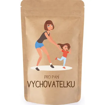 Dárkový potravinový koš Naklíčeno Dárkový sáček pro paní vychovatelku Složení sáčku: Doušek štěstí