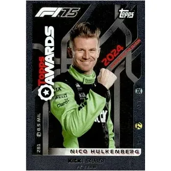Sběratelská karetní hra F1 Nico Hulkenberg Topps Awards (Originální sběratelská kartička F1 2025)