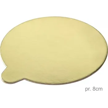 Termobox LEPENKOVÁ PODLOŽKA ZLATÁ pr.8cm