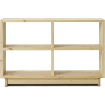 Knihovna Normann Copenhagen, Policový regál Plank 123 cm přírodní dřevo - Formadore