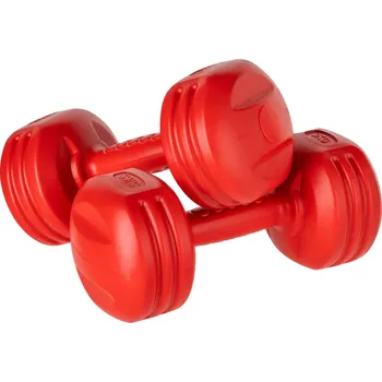 Rebel RBA-2308 Fitness činky jednoručky 2 x 3 kg, červené