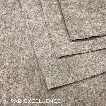 Vlněná podlímcová plsť béžová