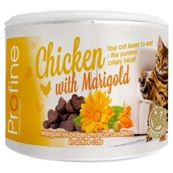 Pamlsek pro kočku Profine Cat Crunchy Snack Chicken & Marigold 50g