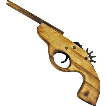 Sběratelství X Dřevěná pistole na gumičky "BALISTIC GUM"