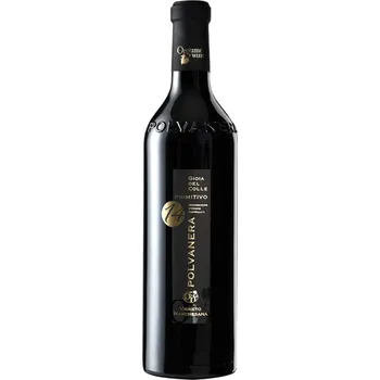 Víno POLVANERA Primitivo Gioia Del Colle DOC Organic 2020 15 % 0,75 l (holá láhev)