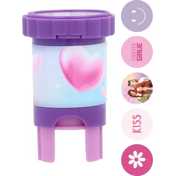 samolepka Razítko na samolepky (srdce)