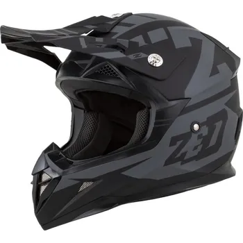 Helma na motorku Přilba X1.9D TARGA, ZED, dětská (šedá matná/černá) 2026 (Velikost: XL (53 cm))