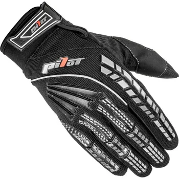 Moto rukavice Rukavice PIONEER, PILOT (černá) (Velikost: 2XL)