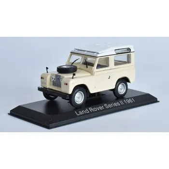 autíčko Land Rover Series II 1:43 - DeAgostini Legendás Autói časopis s modelem Land Rover Series II - kovový model