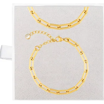 Souprava šperků franco bene Chain set - pozlacený | 4898