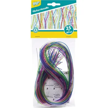 Výtvarná sada TOTUM Bužírky Filofun Luxe Metallic 25 ks 80cm