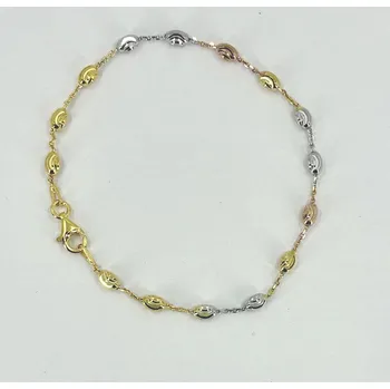 Náramek Mýl Stříbrný náramek pozlacený 3104730023 Délka náramku: 18 cm