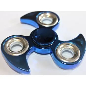 Gadget Fidget Spinner metalický modrý Ninja Shuriken