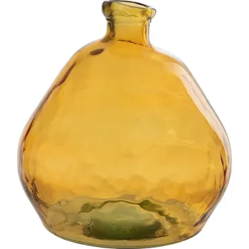 Váza Dekorativní váza J-Line Laura 47,5 cm 21715. žlutá 18X