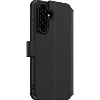 Pouzdro na mobilní telefon PanzerGlass Care Wallet Kickstand pro Samsung Galaxy A36 5G černé