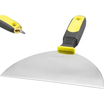 Zednická lžíce Strend Pro 2160326 Stěrka Strend Pro S6170, 200 mm, sádrokarton, Inox