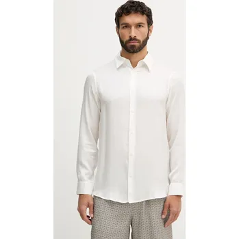 Pánská košile Košile Armani Exchange XM001817.AF13235 béžová 01X, vel. S