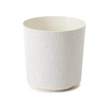 Květináč Plastový květináč Gama 195 mm, krémový + t-k21 (07)