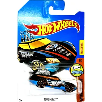 Dětské zboží HOT WHEELS - Tour de Fast Black-Blue (F3)
