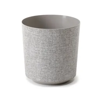 Plastový květináč Gama 195 mm, taupe + t-k22 (03)