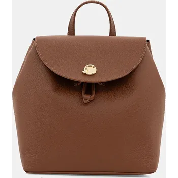 Městský batoh Kožený batoh Coccinelle NIKLA E5.TOA.54.01.01 hnědá 88X, vel. ONE SIZE