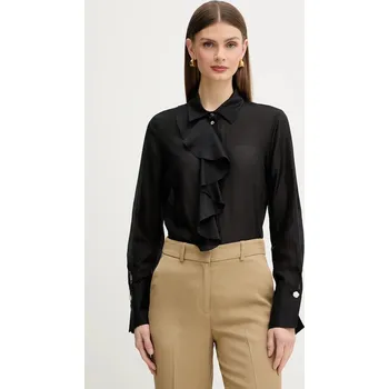 Pánská košile Košile Fracomina FS26ST6016W83401 černá 99X, vel. M