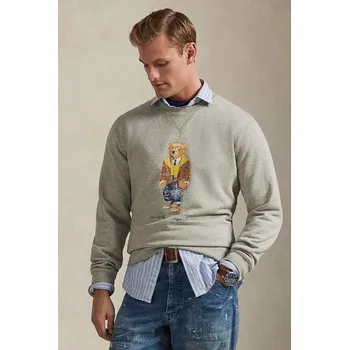 Pánská mikina Mikina Polo Ralph Lauren 710P04977 šedá 90X, vel. XL