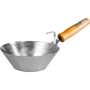 Zednická lžíce Strend Pro 2160492 Zednická lžíce 160 R, Zn, dřevěná rukojeť