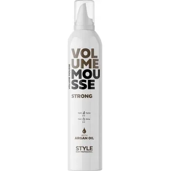 Stylingový přípravek Dusy Volume mousse strong with argan oil 400ml pěnové tužidlo na vlasy silná s arganovým olejem