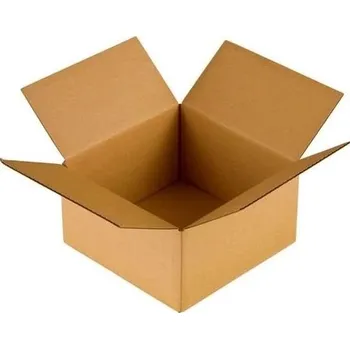 Obalový materiál Kartonová krabice klopová 500x500x350 mm 5VVL BC 630g/m2 hnědá - paleta 160 ks