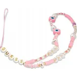 Guess Poutko na telefon Beads Shell Pink